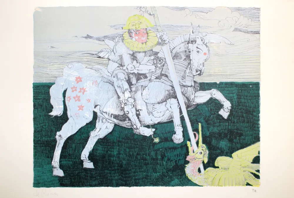 Литография De Rosa - Combattente