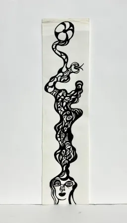 Нет Никаких Технических De Saint Phalle - Encre sur papier 