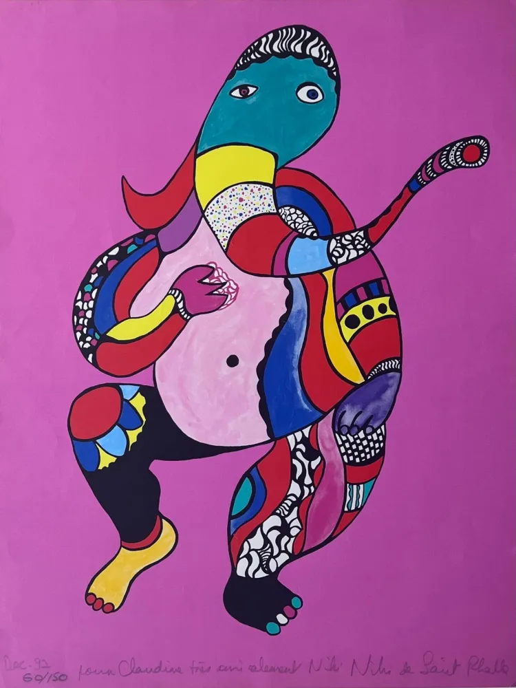 Литография De Saint Phalle - Ganesha 