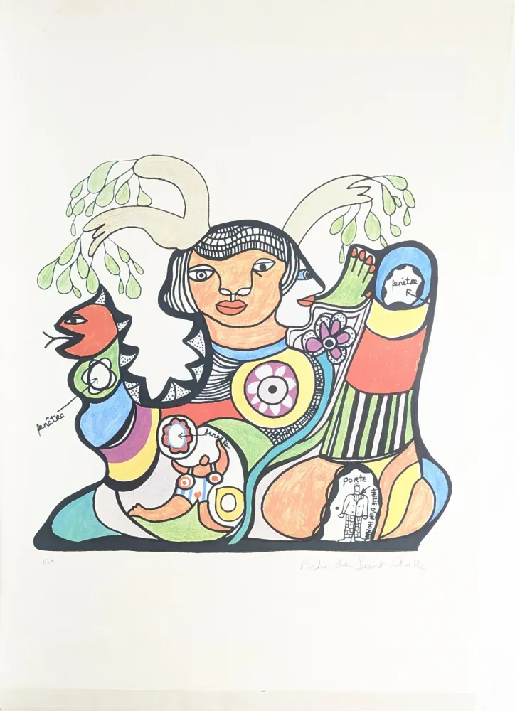 Гашение De Saint Phalle - Hommage à la vie 