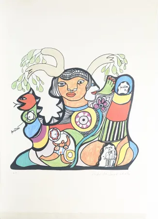 Гашение De Saint Phalle - Hommage à la vie 