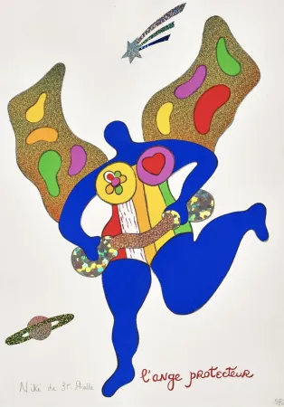 Многоэкземплярное Произведение De Saint Phalle - L'ange protecteur