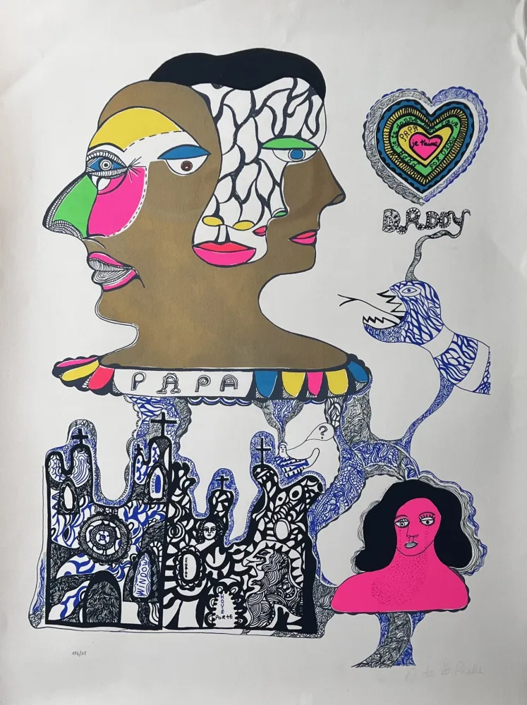 Сериграфия De Saint Phalle - Nana Power 