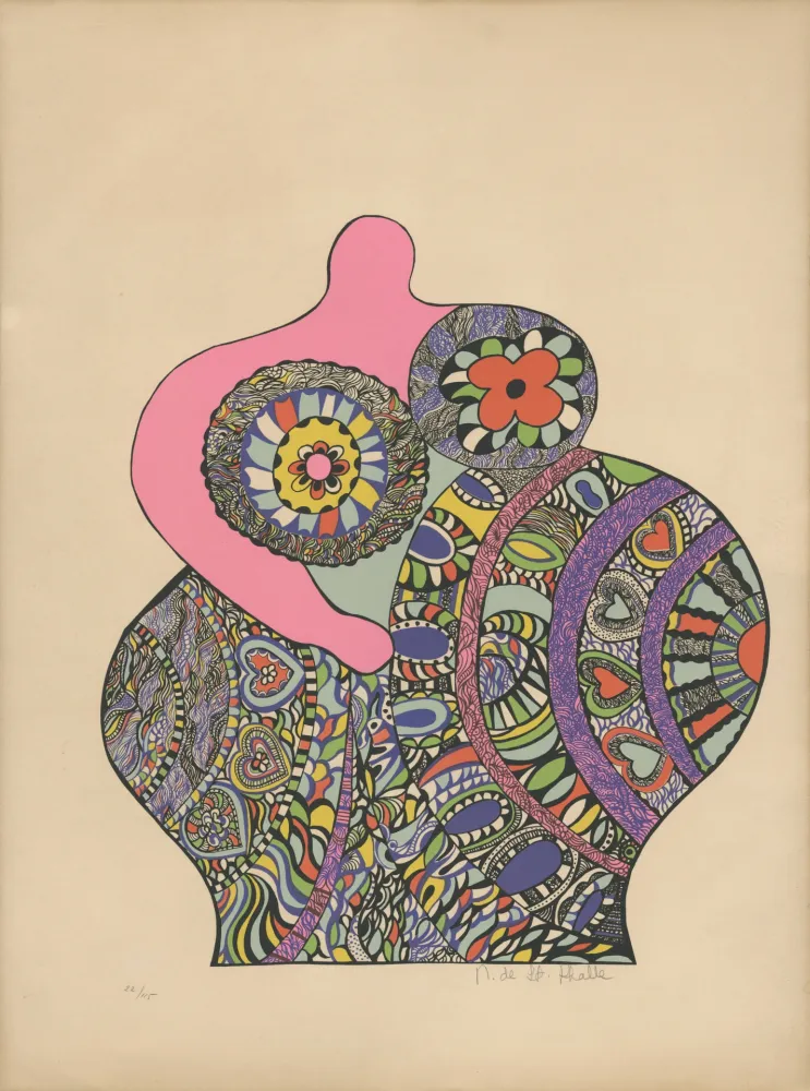 Сериграфия De Saint Phalle - Nana Power : Nana II