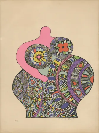 Сериграфия De Saint Phalle - Nana Power : Nana II