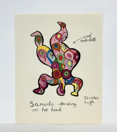 Литография De Saint Phalle - Samuela. 1966