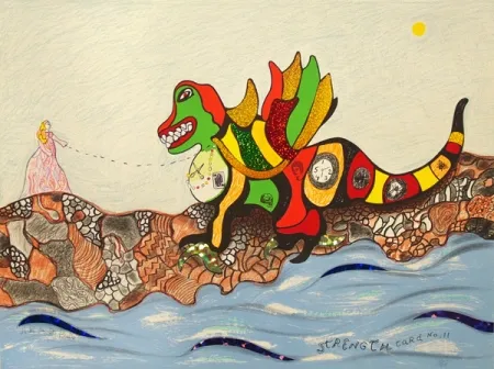 Литография De Saint Phalle - Strength Card No.11 