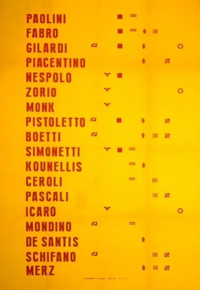 Литография De Santis - Manifesto 2017