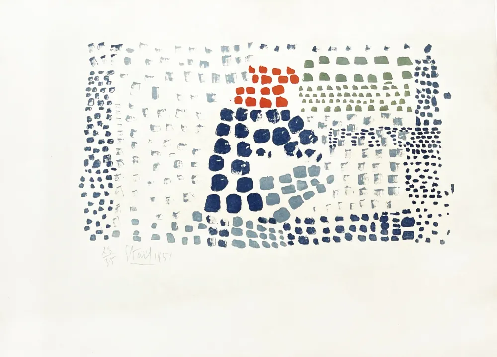 Литография De Stael - Composition