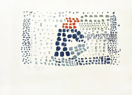 Литография De Stael - Composition