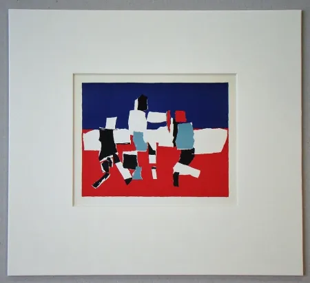 Литография De Stael - Composition - 1951