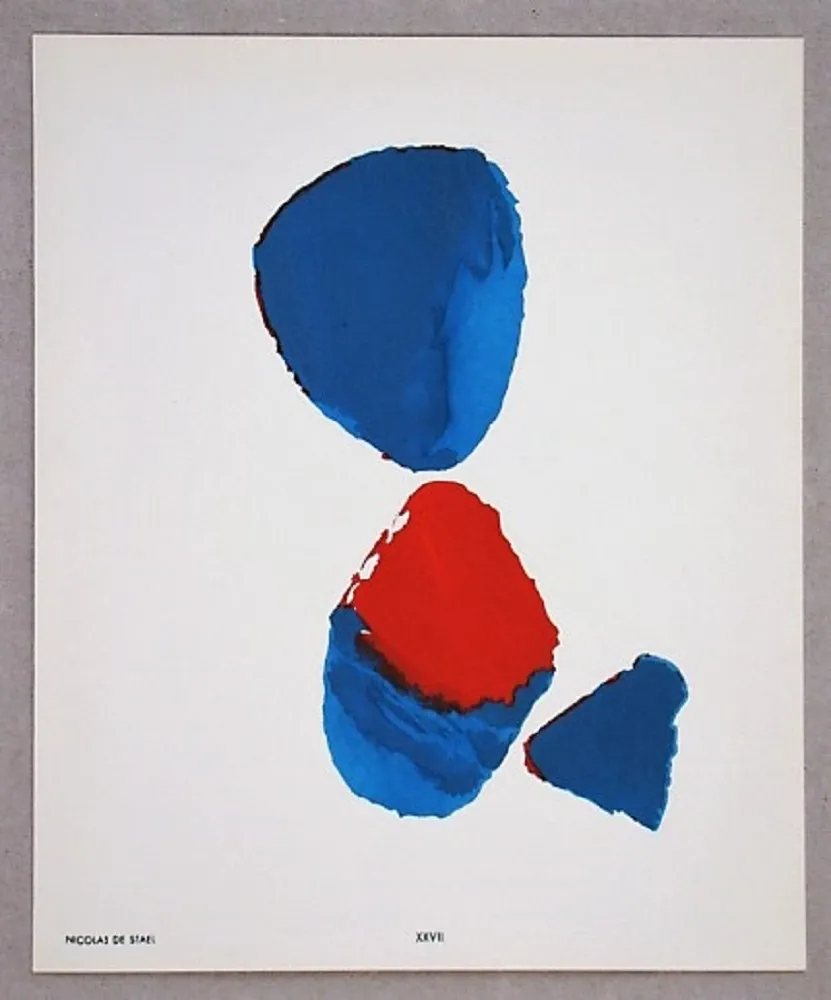 Трафарет De Stael - Composition sans titre pour René Char