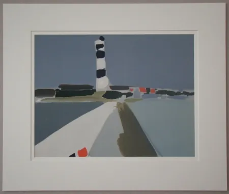 Литография De Stael - Le Phare, 1952
