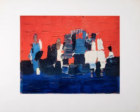 Гашение De Stael - Les petits footballeurs, 1960
