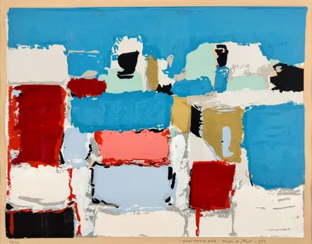 Трафарет De Stael -  Méditerranée 