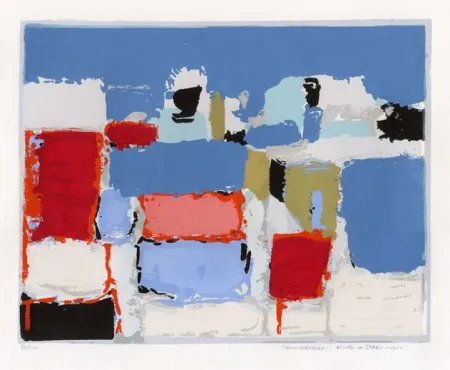 Трафарет De Stael - Méditerranée