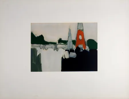 Литография De Stael - Paris, La Tour Eiffel, 1974