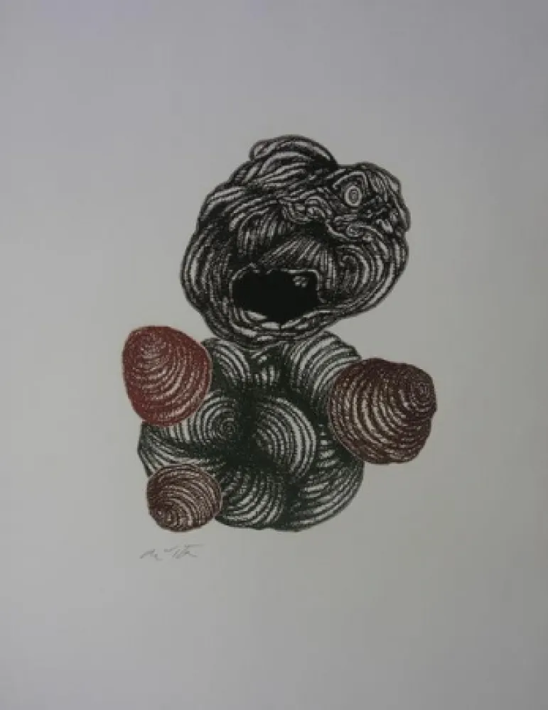 Офорт И Аквитанта De Vita - Senza titolo