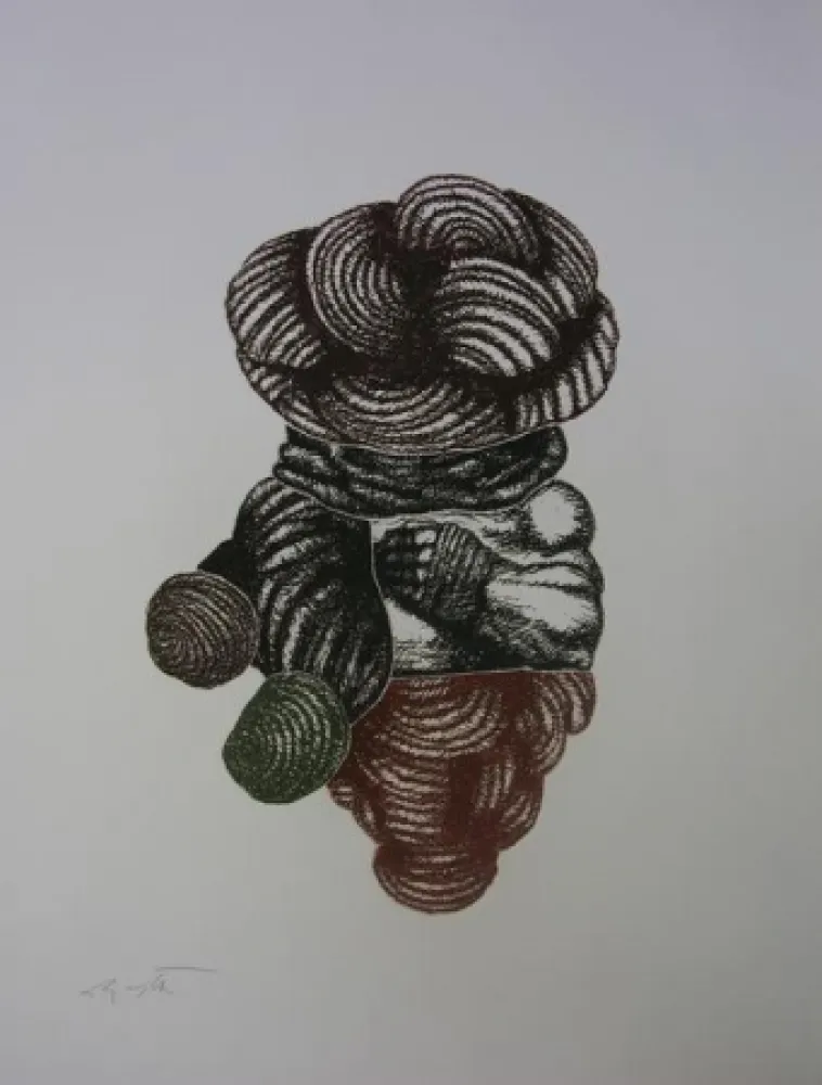 Офорт И Аквитанта De Vita - Senza titolo