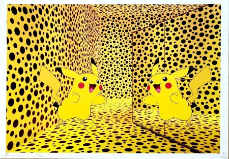 Цифровой Эстамп Death Nyc - Pikachu