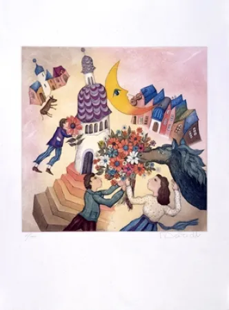 Офорт И Аквитанта Deberdt - Chamblanc