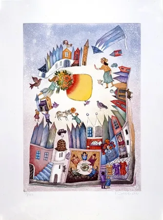 Офорт И Аквитанта Deberdt - Filonnière