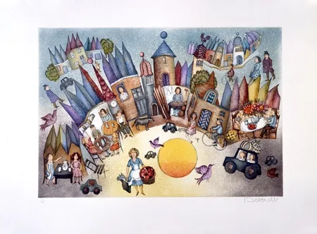 Офорт И Аквитанта Deberdt - La Métairie