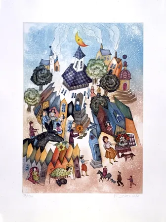 Офорт И Аквитанта Deberdt - Rosette