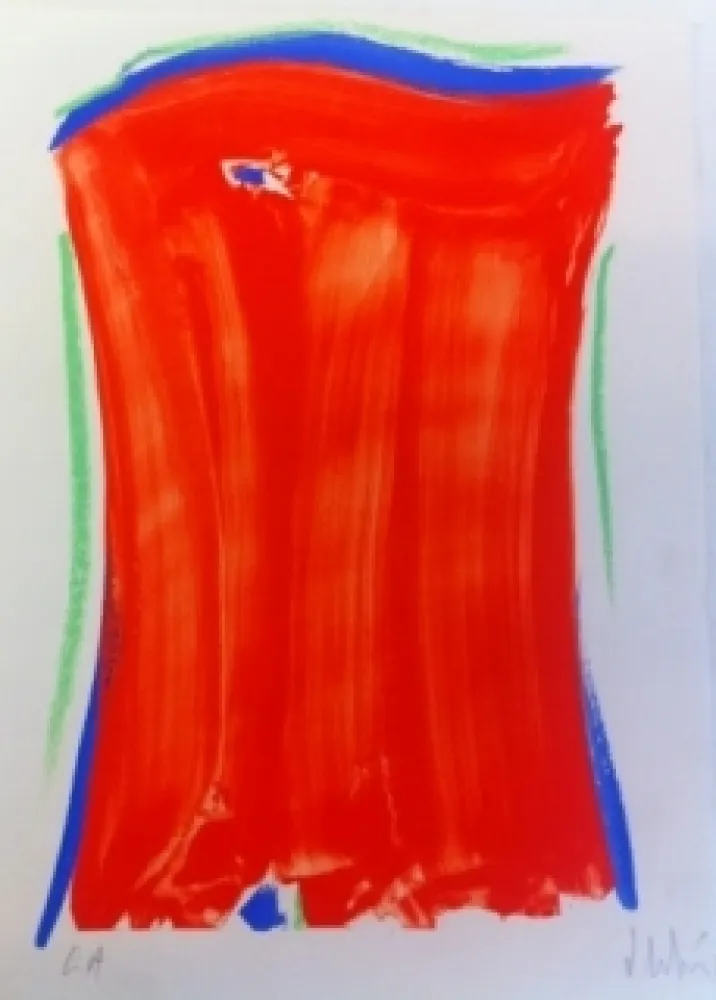 Литография Debré - Composition abstrait