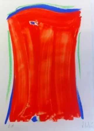 Литография Debré - Composition abstrait