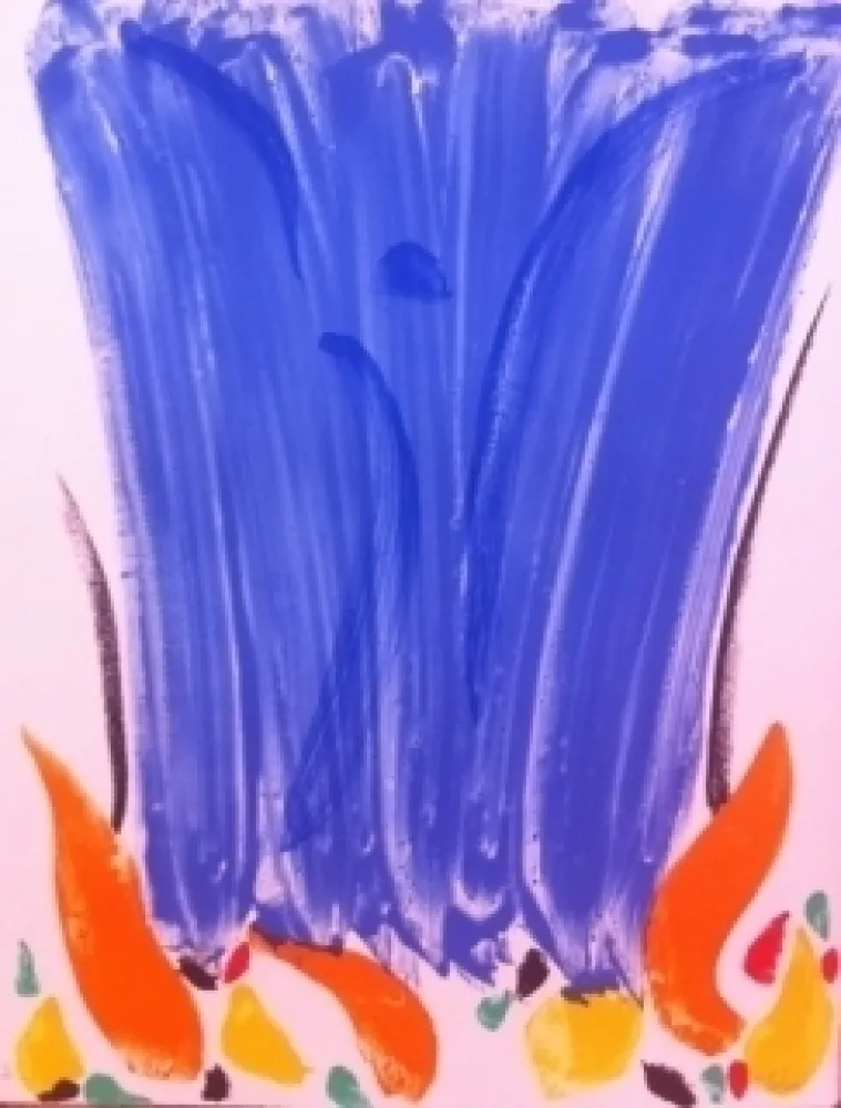 Литография Debré - Composition abstrait