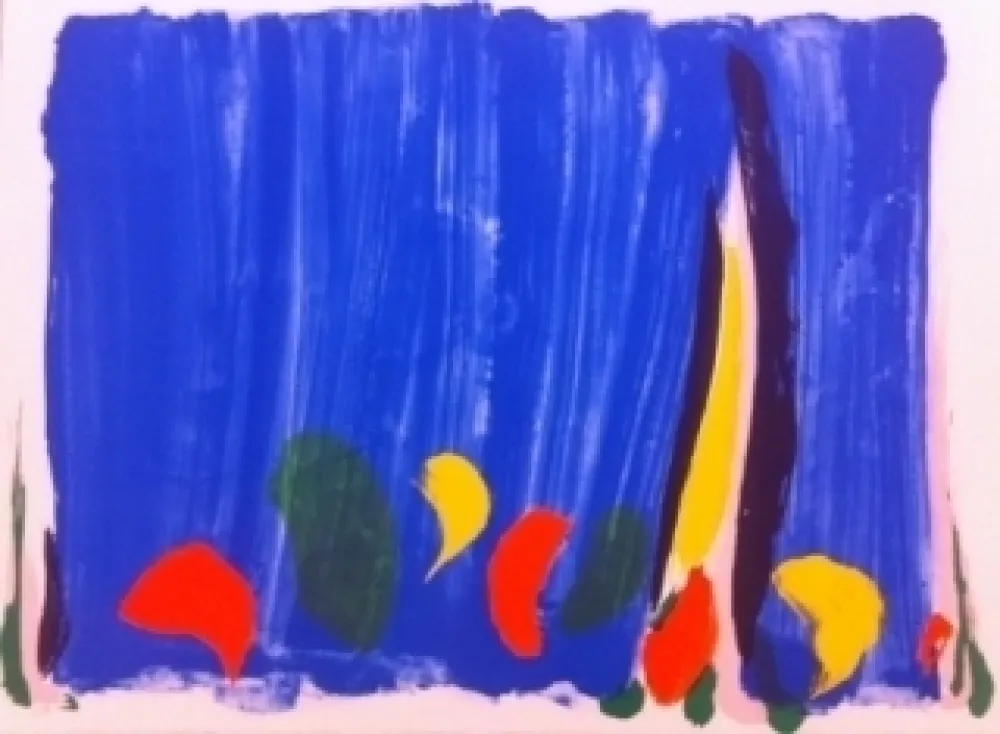 Литография Debré - Composition abstrait