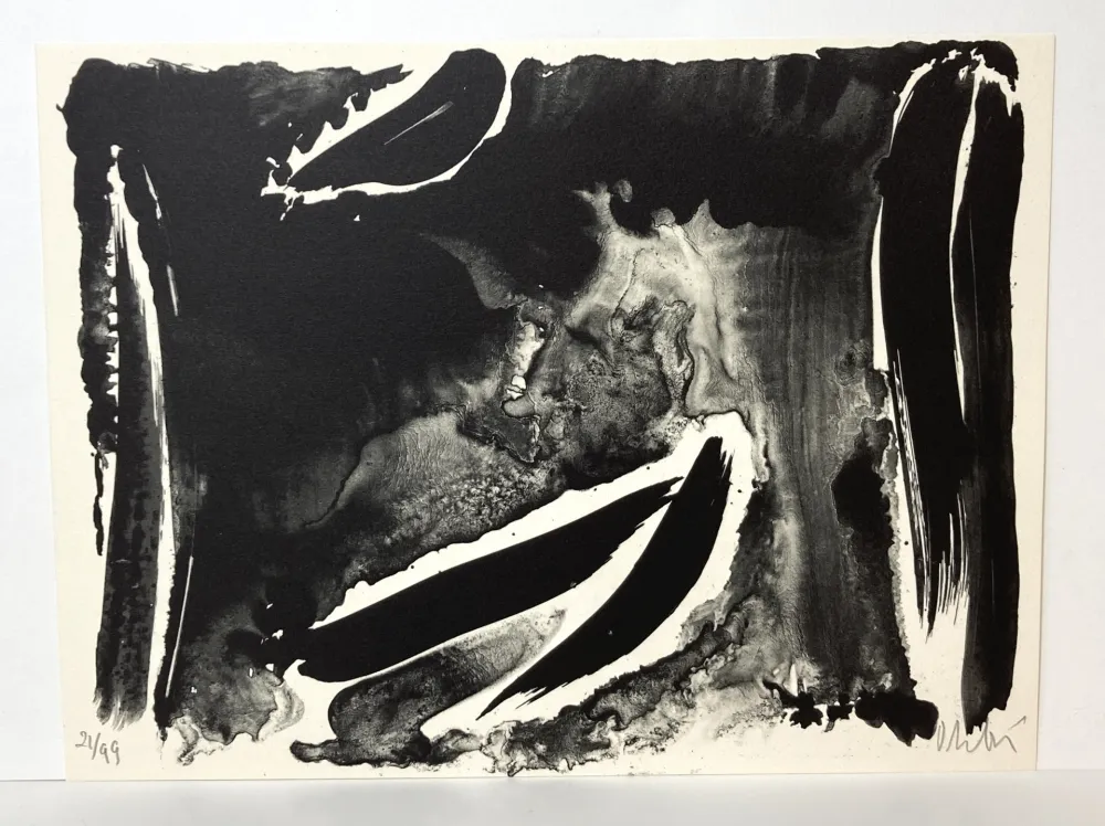 Литография Debré - Les ambassadeurs, 1989.