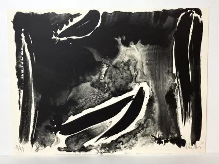 Литография Debré - Les ambassadeurs, 1989.