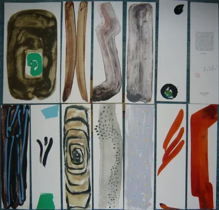 Литография Debré - MU TEI - 13 lithographies signées