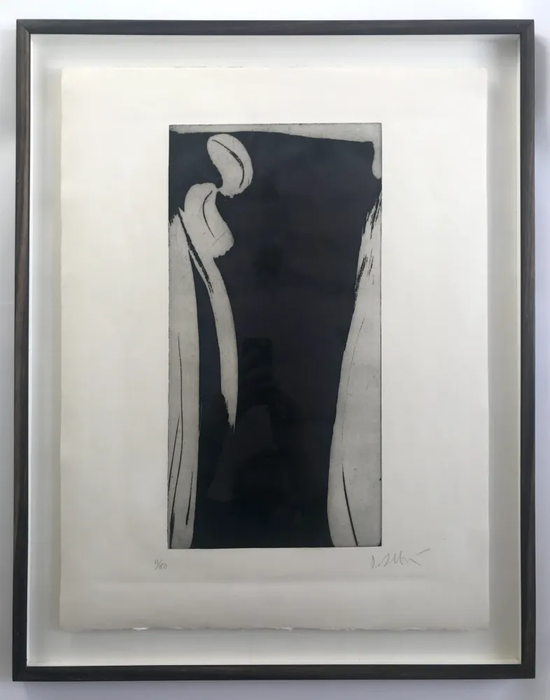 Офорт И Аквитанта Debré - Petit signe personnage III