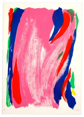 Литография Debré - Rose du Salon de Mai