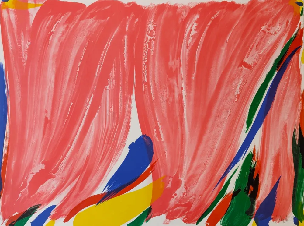 Литография Debré - Signe-paysage 