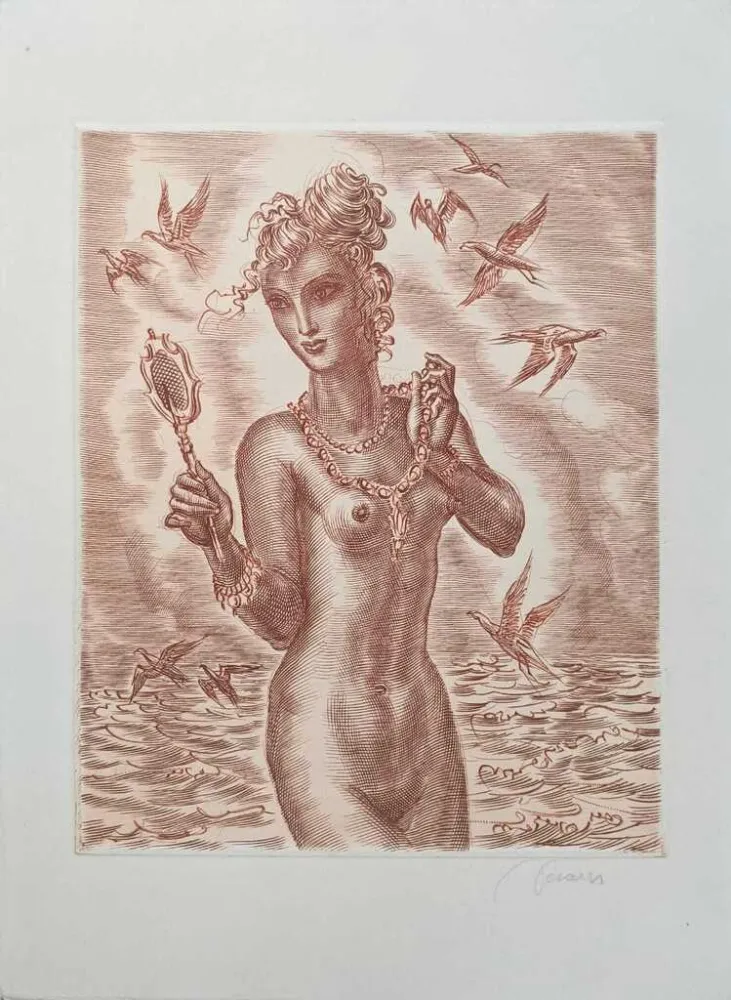 Офорт Decaris - Vénus