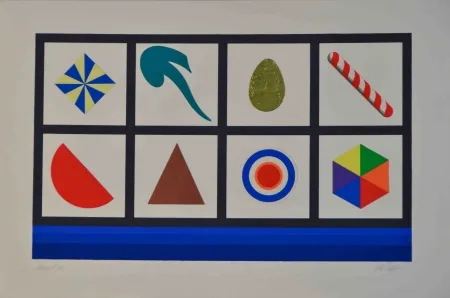 Сериграфия Del Pezzo - Casellario