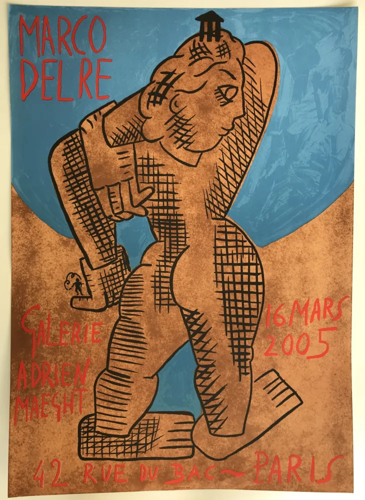 Афиша Del Re - Galerie Adrien Maeght