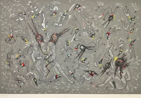 Сериграфия Del Rio - Cuerpos celestial