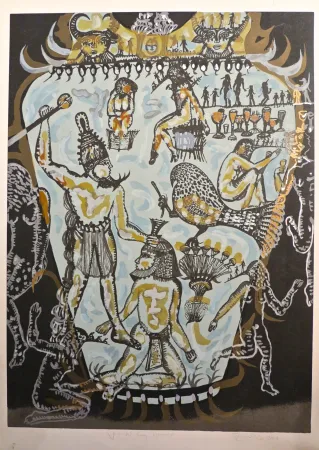 Литография Del Rio - Vaso del rey