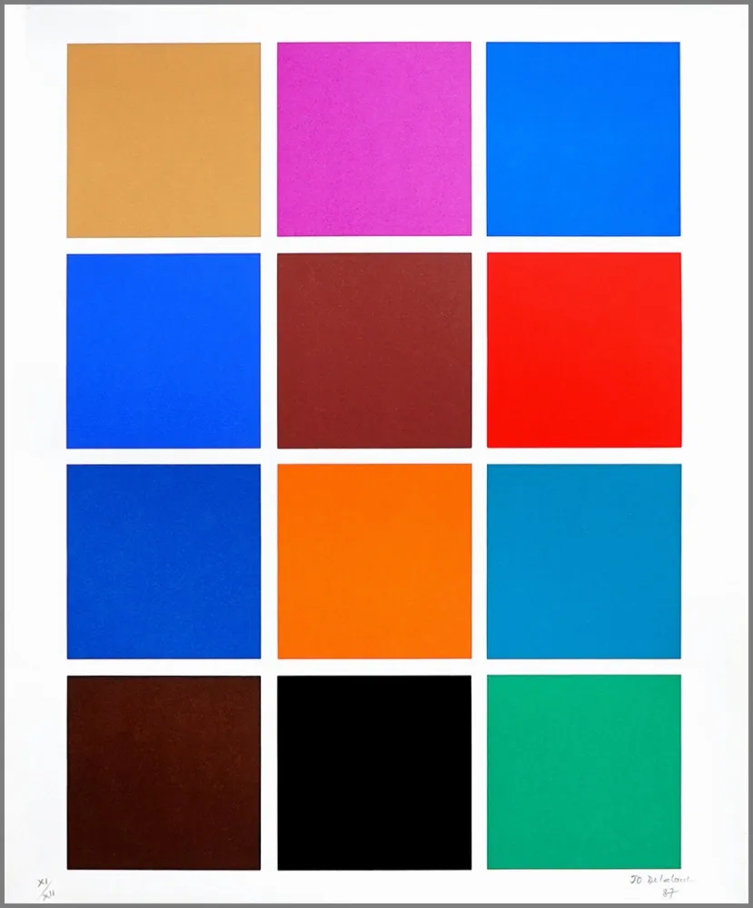 Сериграфия Delahaut - Sans titre