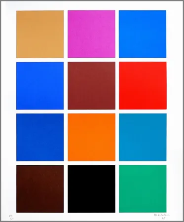 Сериграфия Delahaut - Sans titre