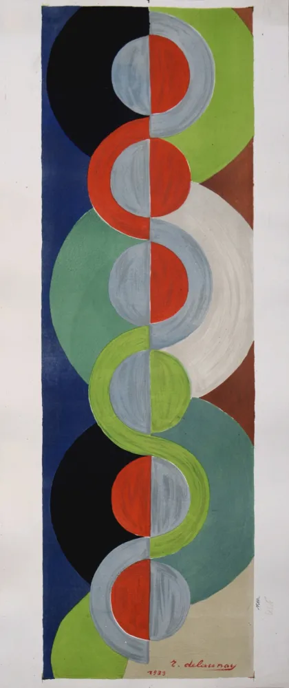 Литография Delaunay - (After) Rythme, 1980
