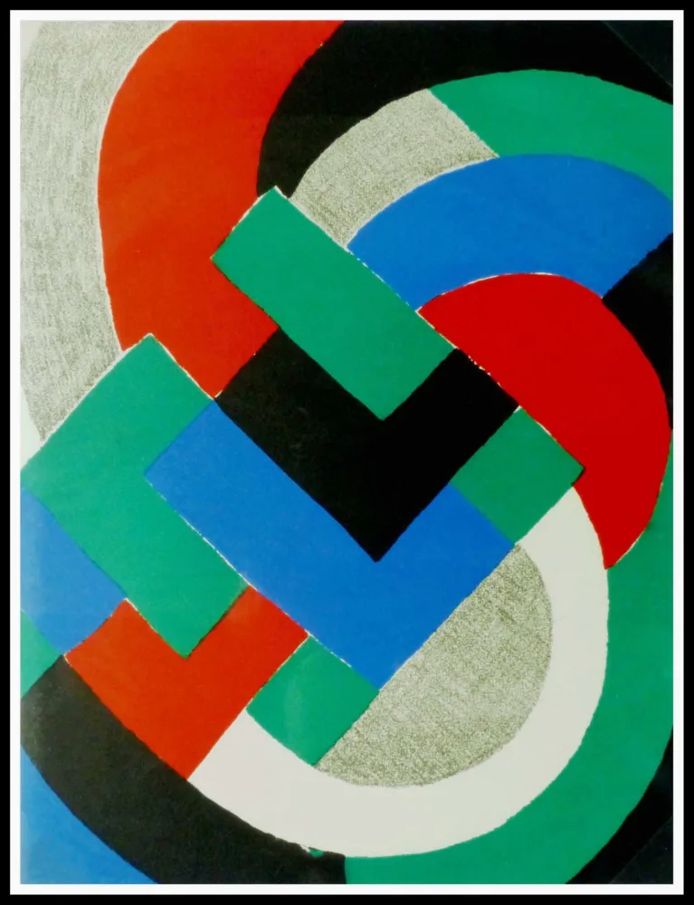 Литография Delaunay - COMPOSITION 