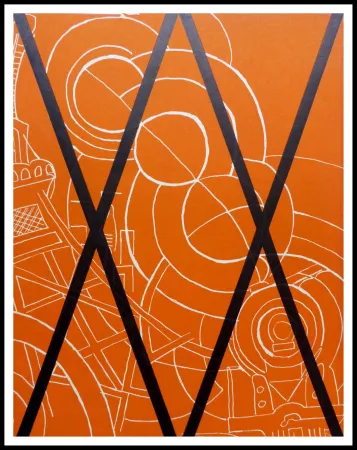 Литография Delaunay - COMPOSITION 