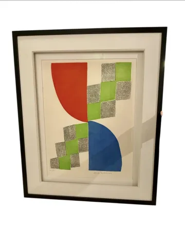 Офорт И Аквитанта Delaunay - Composition