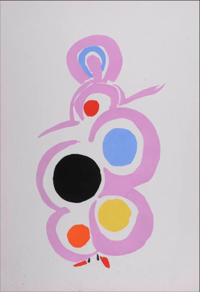 Трафарет Delaunay - Costumes (A), 1969